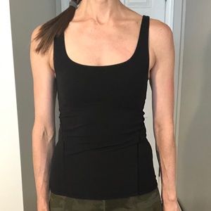 Lululemon Amala tank, size 4, black